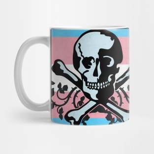 Trans Pride Pirate Flag Mug